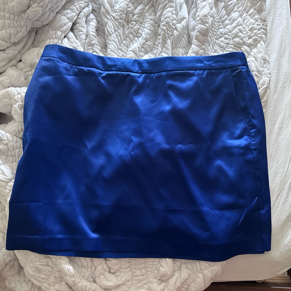 Eloquii Satin Mini Skirt NWT